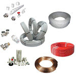 Materials for installation of heating systems